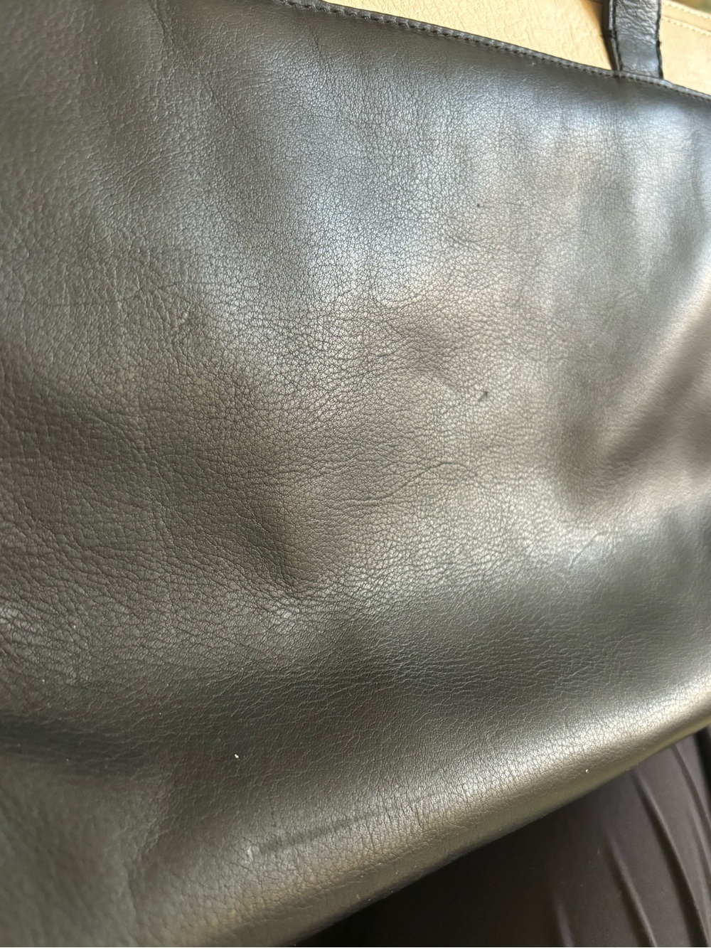 kate spade Black and Cream Leather Satchel with Bow Detail - Picture 16 of 16